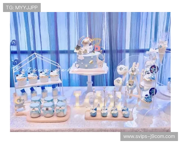 足球主题甜品台蓝色装饰创意设计打造浪漫与激情的完美融合